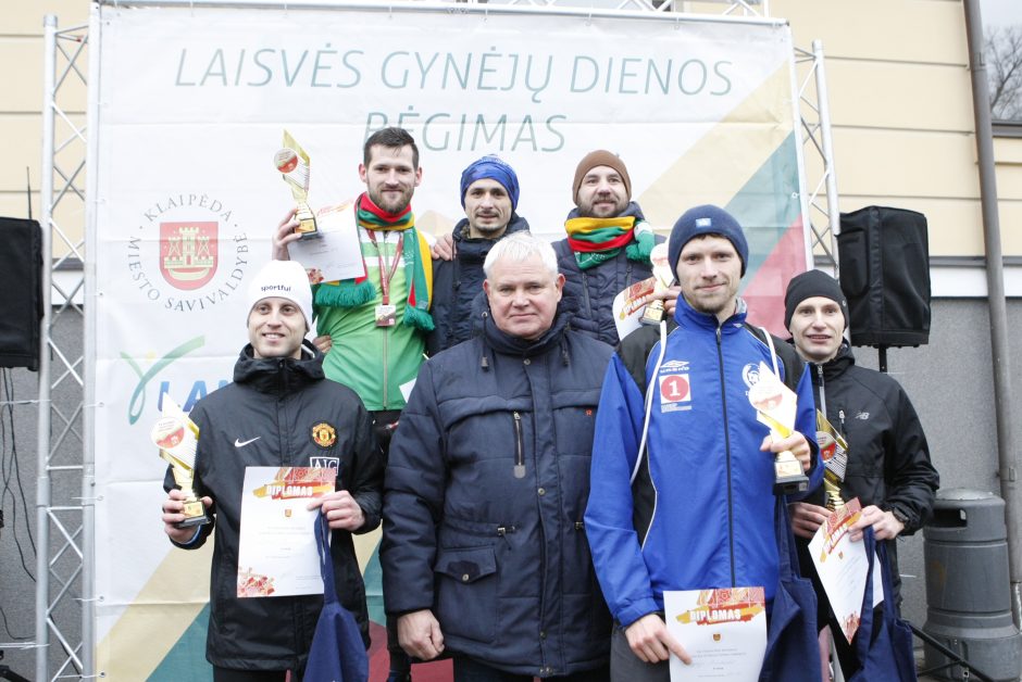 Laisvės gynėjų dienos bėgimo varžybose triumfavo A. Jakubynas ir U. Žvinklytė