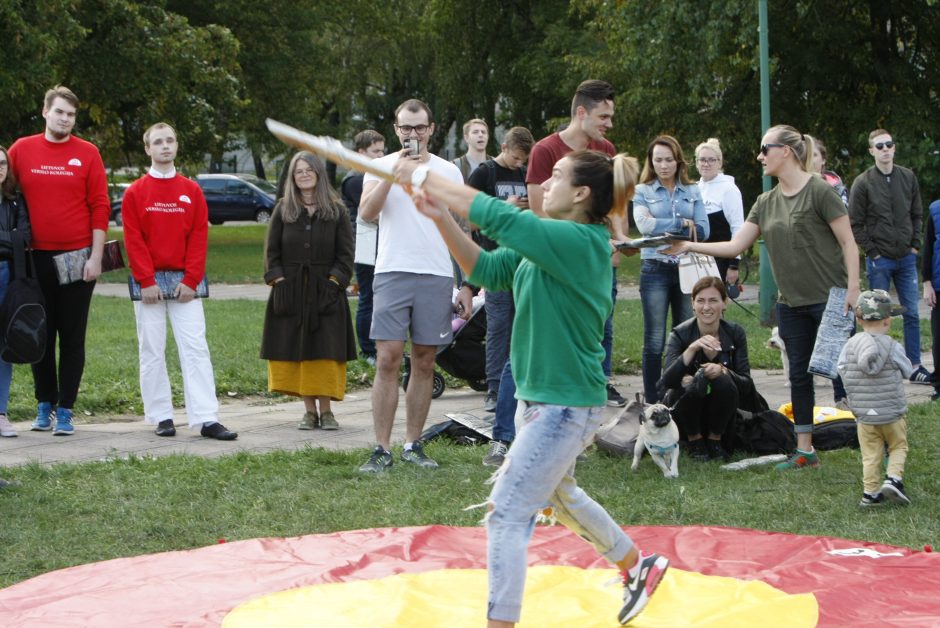 Klaviatūrų mėtymo čempionatas Klaipėdoje – rekordinis