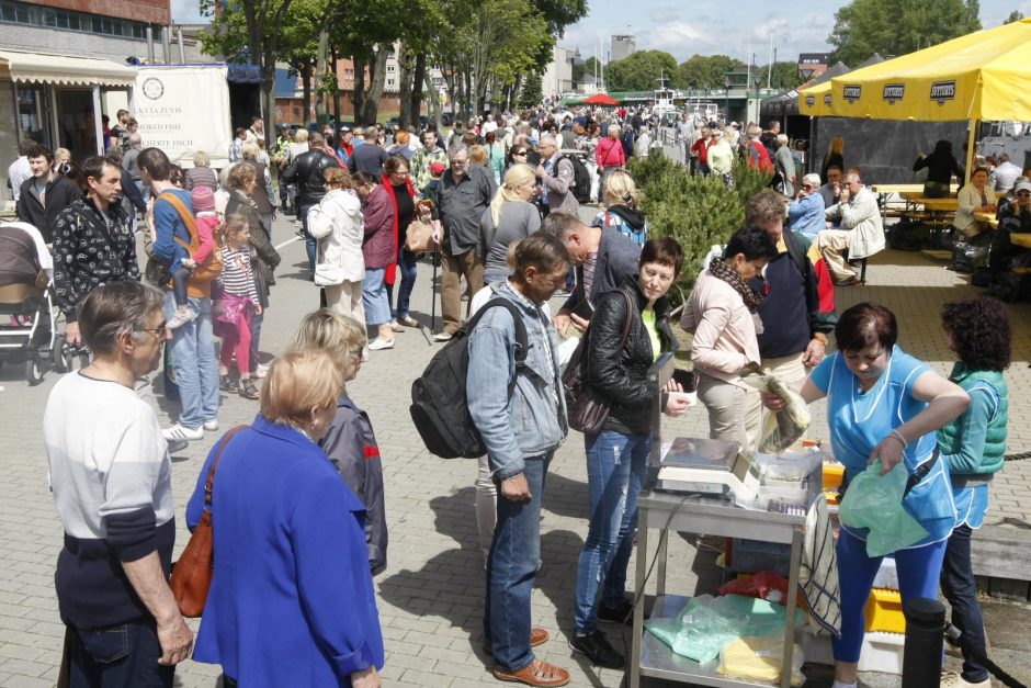 Uostamiestis švenčia Žvejo dieną