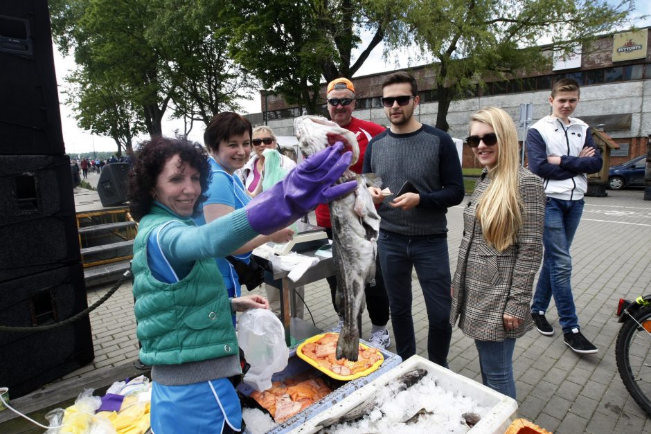 Uostamiestis švenčia Žvejo dieną