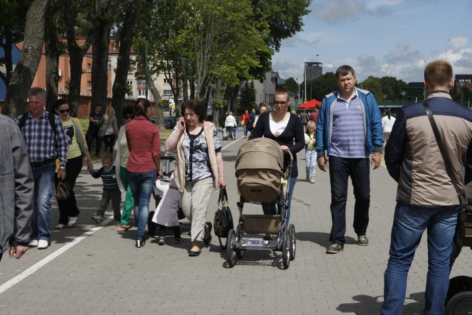 Uostamiestis švenčia Žvejo dieną