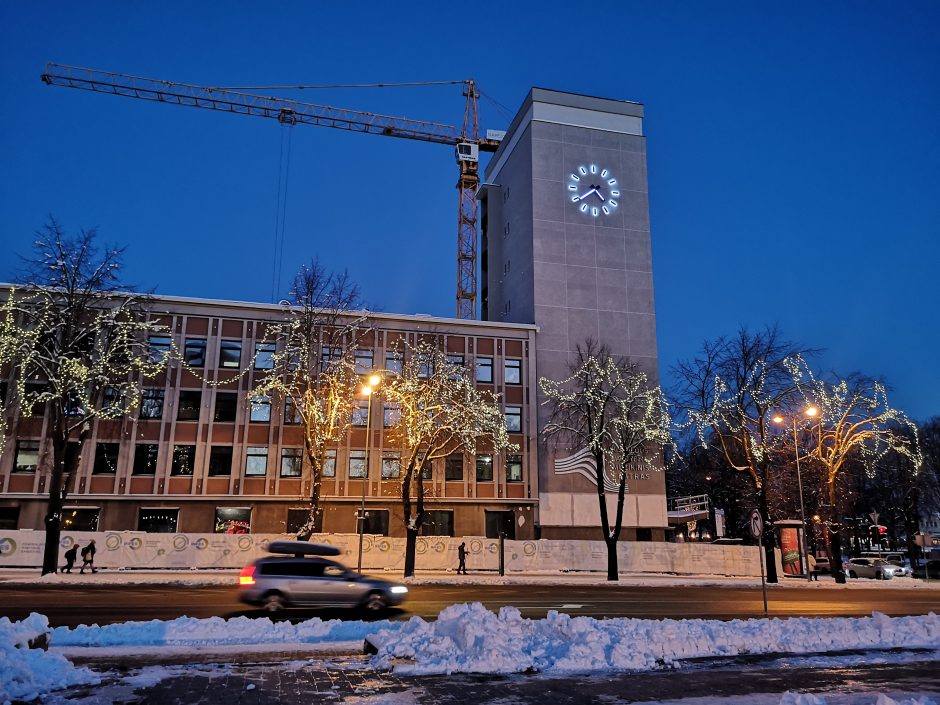 Teatro aikštėje – beveik Kalėdos