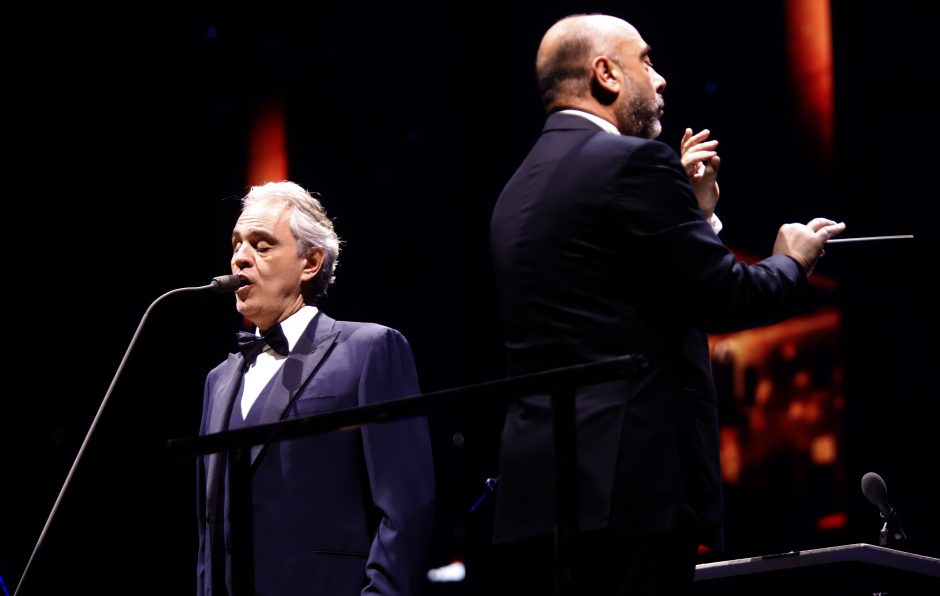 A. Bocelli gerbėjai Kauno centre kėlė spūstis