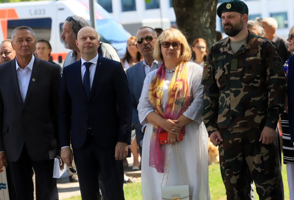 Karo muziejaus sodelyje pasikeitė Lietuvos šaulių sąjungos vadai