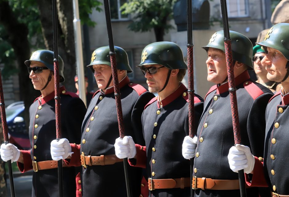 Karo muziejaus sodelyje pasikeitė Lietuvos šaulių sąjungos vadai