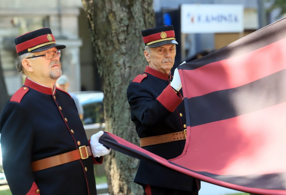 Karo muziejaus sodelyje pasikeitė Lietuvos šaulių sąjungos vadai