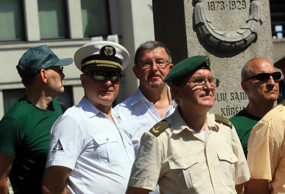 Karo muziejaus sodelyje pasikeitė Lietuvos šaulių sąjungos vadai