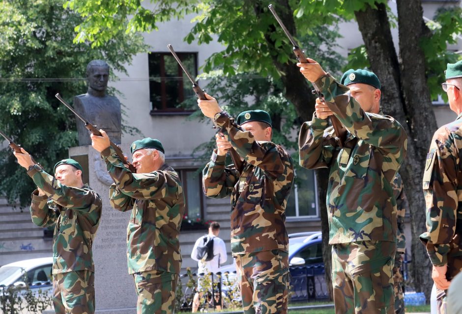 Karo muziejaus sodelyje pasikeitė Lietuvos šaulių sąjungos vadai