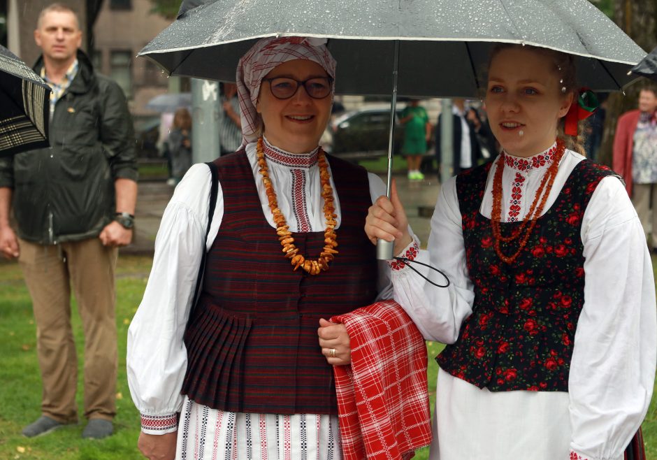 Valstybės dienos minėjimą Kaune šventę žmonės: norime, kad ir vaikams būtų svarbu