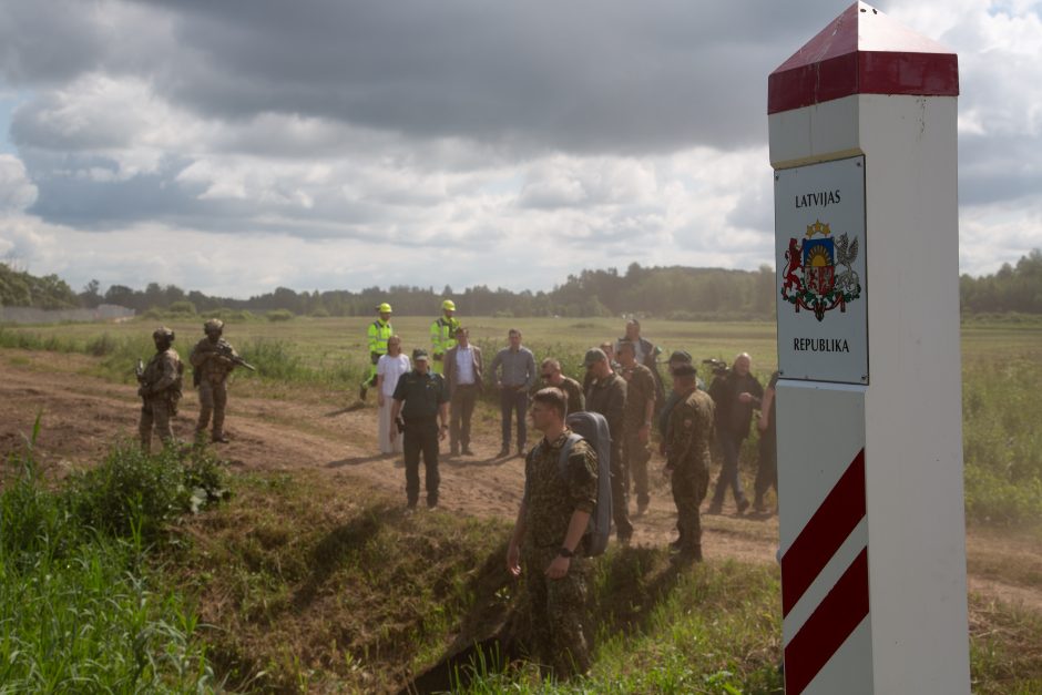 Latvijos pasieniečiai šiemet sustabdė daugiau nei 3000 iš Baltarusijos ėjusių nelegalų
