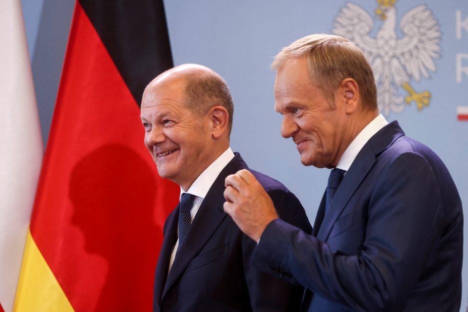 D. Tuskas: Vokietija bus Europos saugumo lyderė