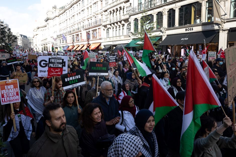 JK ministras pirmininkas: kai kurie veiksmai propalestinietiškose demonstracijose nepriimtini