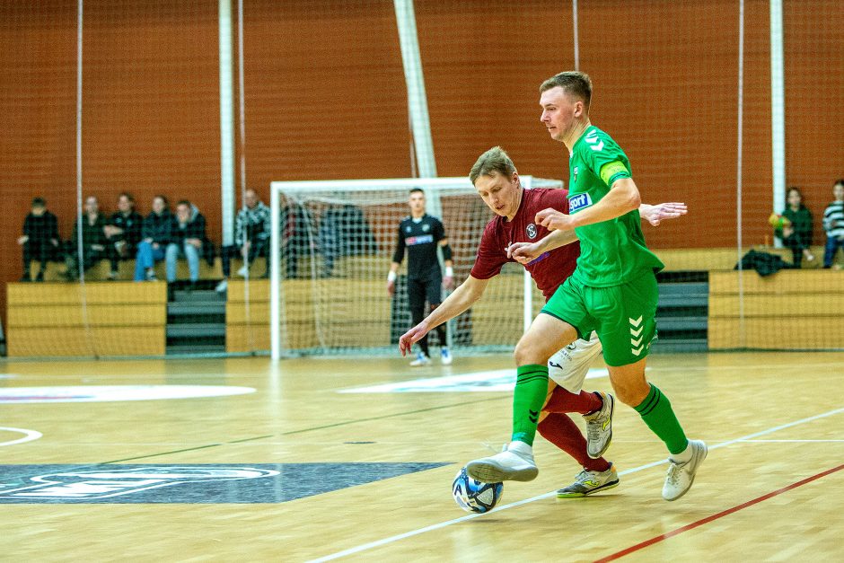 Salės futbolo A lyga: „Bruklinas“ – „K. Žalgiris“ – 2:11