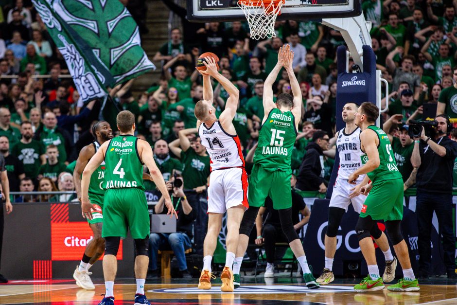 LKL: Kauno „Žalgiris“ – Vilniaus „Rytas“