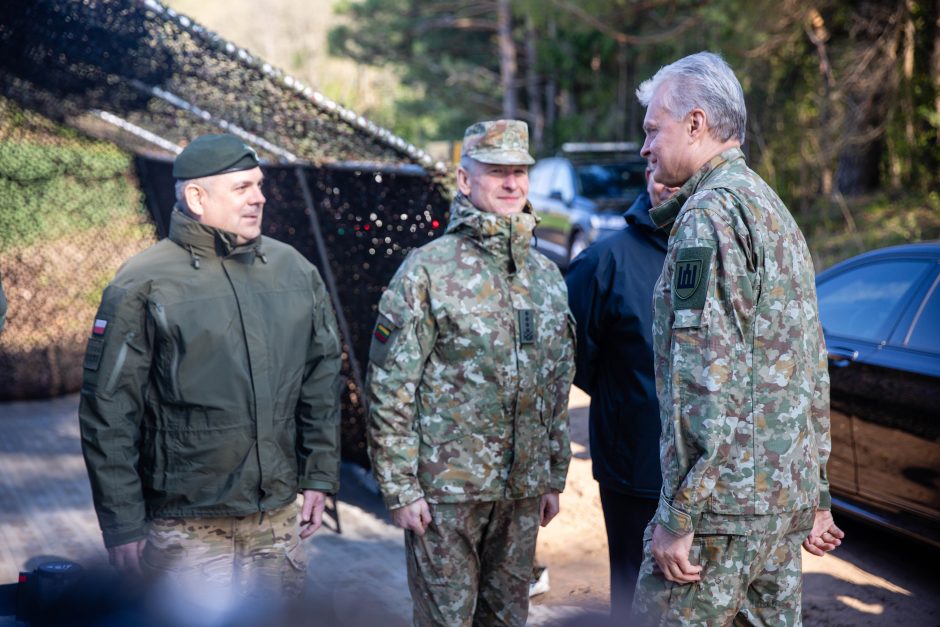 G. Nausėda: Lietuva norėtų su Lenkija kurti regioninį HIMARS amunicijos logistikos centrą