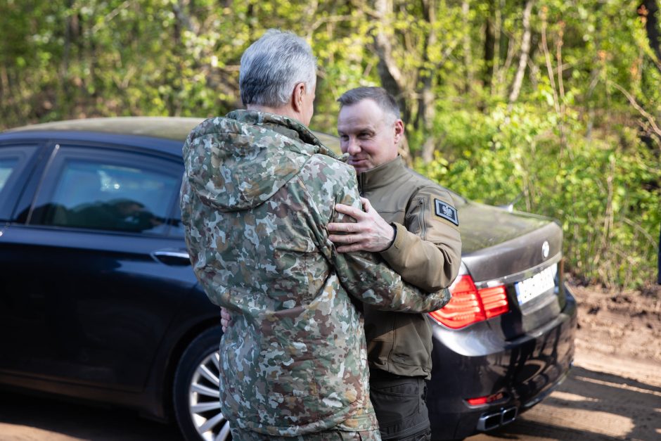 G. Nausėda: Lietuva norėtų su Lenkija kurti regioninį HIMARS amunicijos logistikos centrą