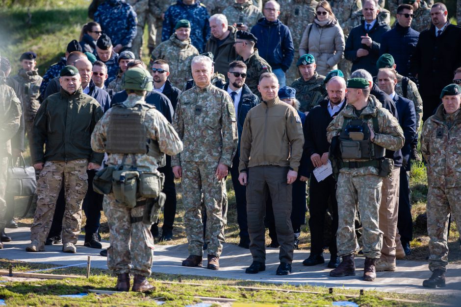 G. Nausėda: Lietuva norėtų su Lenkija kurti regioninį HIMARS amunicijos logistikos centrą