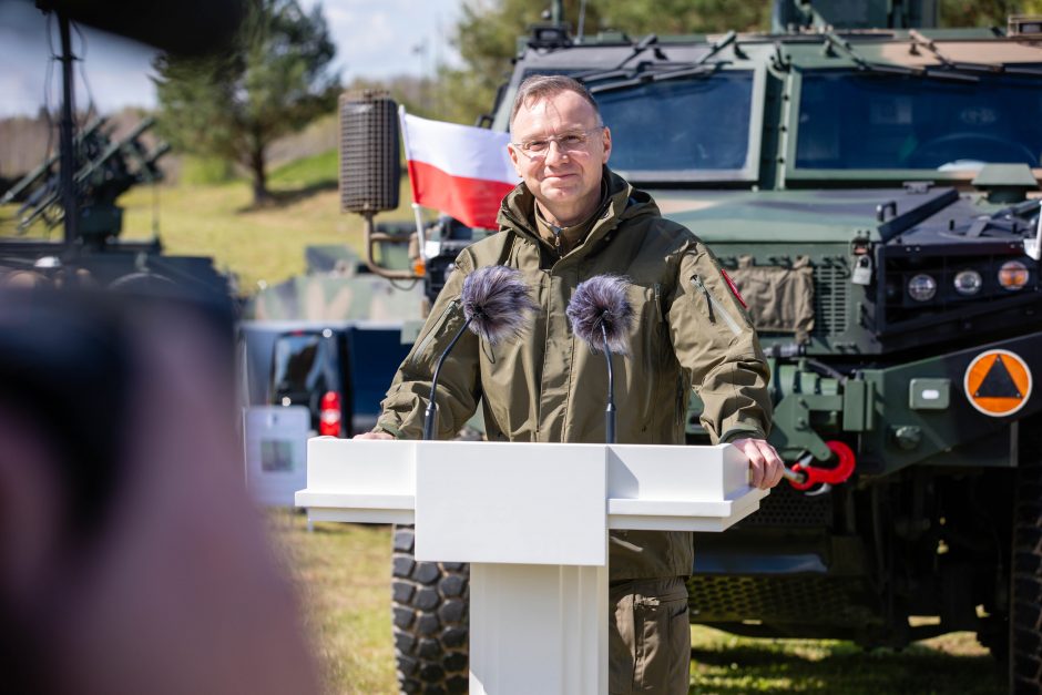 G. Nausėda: Lietuva norėtų su Lenkija kurti regioninį HIMARS amunicijos logistikos centrą