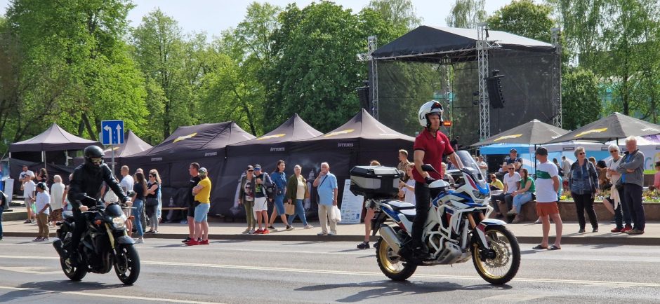 Motociklininkų sezonas Klaipėdoje – atidarytas