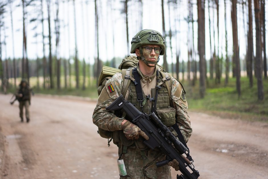 Šiaurės Lietuvoje prasideda savanorių ir NATO karių pratybos