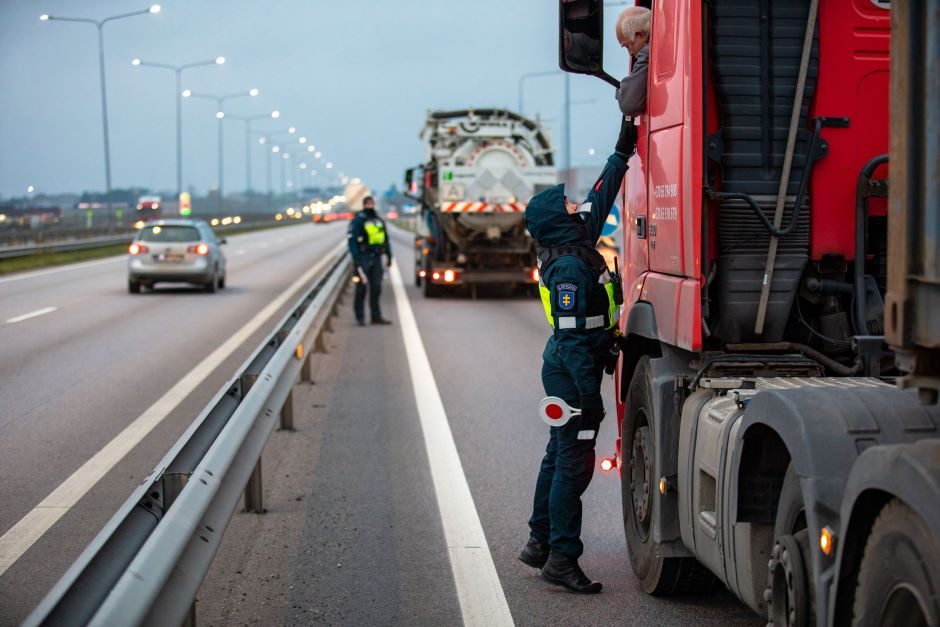 Per prevencinę priemonę Klaipėdos rajone užfiksuoti keturi neblaivūs vairuotojai