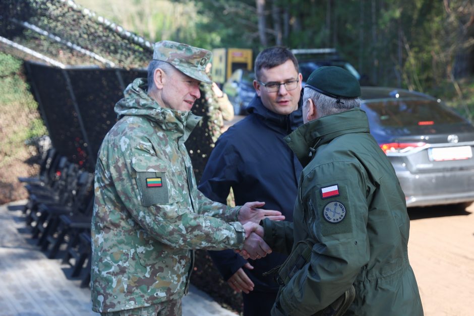 G. Nausėda: Lietuva norėtų su Lenkija kurti regioninį HIMARS amunicijos logistikos centrą