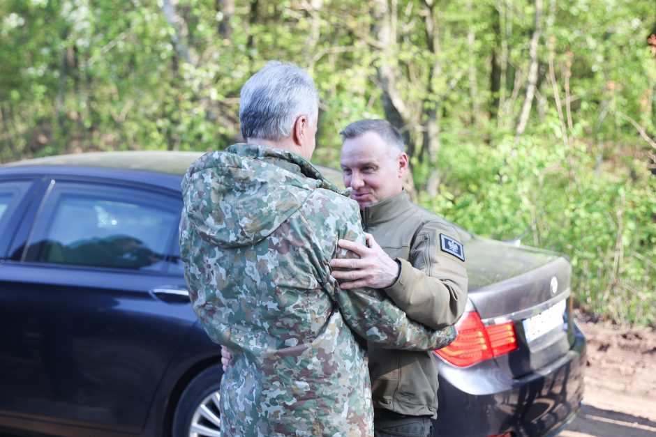 G. Nausėda: Lietuva norėtų su Lenkija kurti regioninį HIMARS amunicijos logistikos centrą