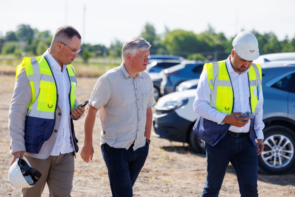 Kėdainių rajone pradėtas statyti pirmasis žemės ūkio produkcijos logistikos centras