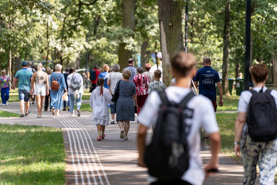 Kaune prasideda šimtmečio Lietuvos dainų šventė