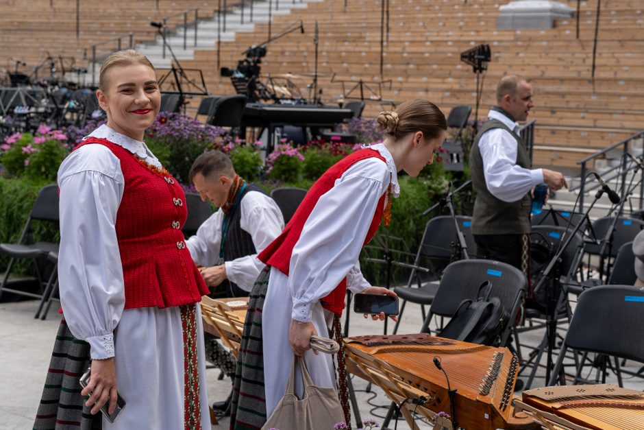 Kaune prasideda šimtmečio Lietuvos dainų šventė