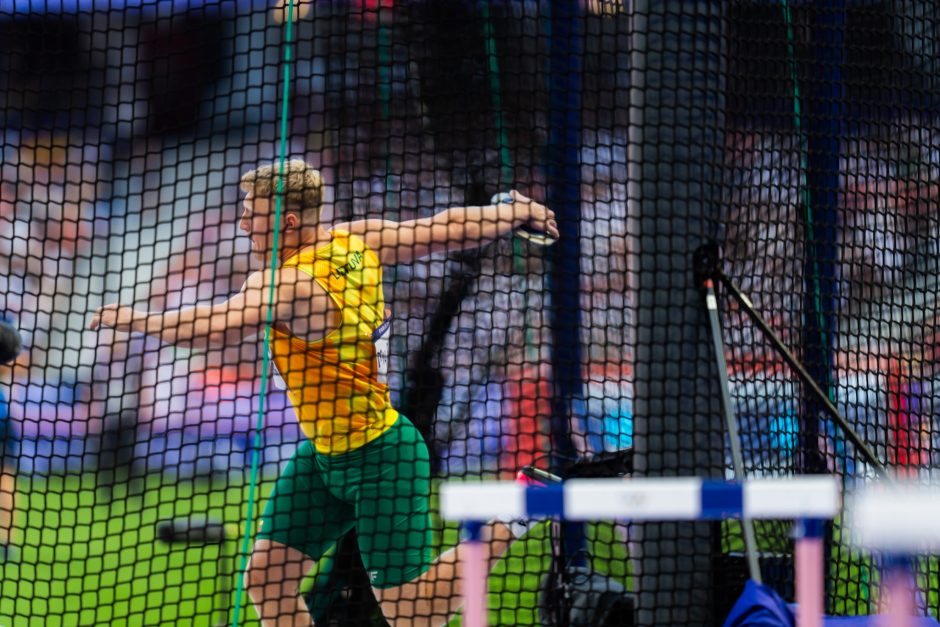 M. Alekna pateko į olimpinių žaidynių disko metimo finalą