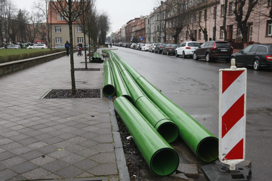 I. Kanto gatvės vargai netrukus baigsis: planuoja užtrukti dar mėnesį