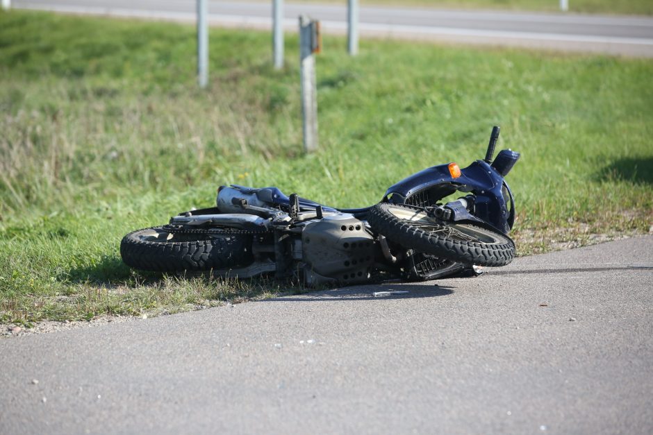 Vilkaviškio rajone žuvo motociklininkas