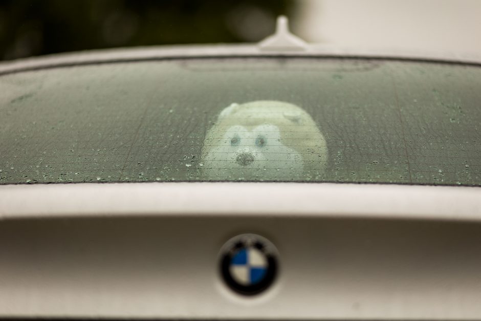 Vilniuje neblaivus BMW vairuotojas kliudė greta eismo važiavusį automobilį