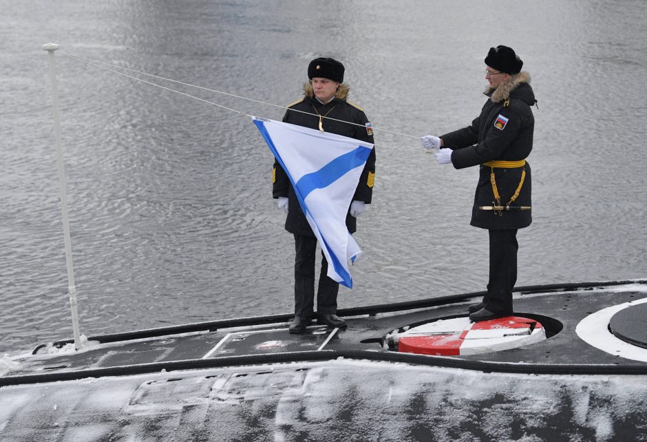 Pareigūnas: Rusijos kariškiai gali iš naujo apginkluoti savo povandeninius laivus Novorosijske