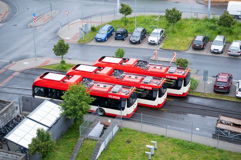 Šią vasarą sostinėje į gatves išvažiuos pirmieji 20 naujų troleibusų