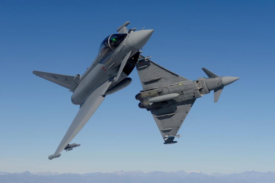 Vokietija ketina įsigyti dar 20 naikintuvų „Eurofighter“ gynybai sustiprinti