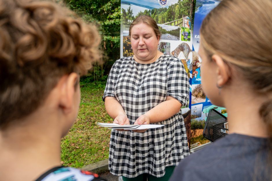 Suskambusiame Kadagių slėnyje klausytojų neišgąsdino nei griaustinis, nei liūtis