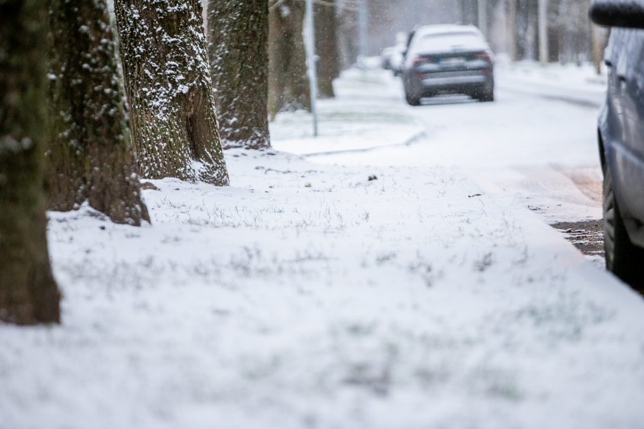 Kaunas pasidengė balta sniego skraiste: kokių orų sulauksime šią savaitę?