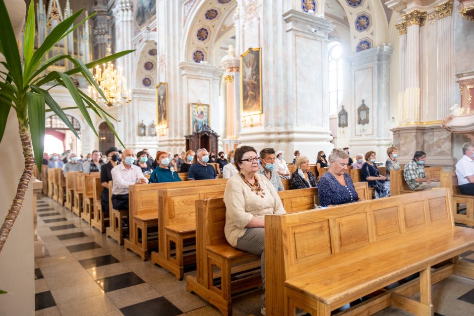 Maestro P. Bingelis išlydimas į paskutinę kelionę