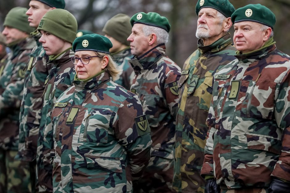 Paskutinę metų dieną ant Pelėdų kalno – nauja Trispalvė