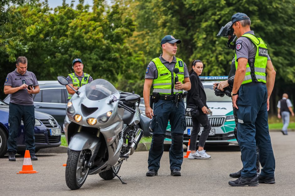 Neįprastas policijos reidas Kaune: kai kurie vairuotojai atvyko net du kartus