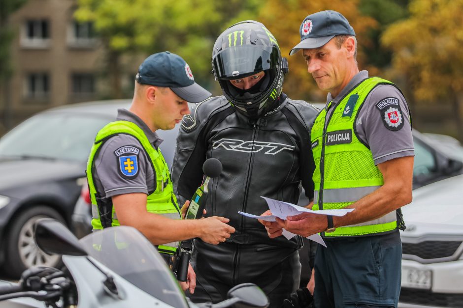 Neįprastas policijos reidas Kaune: kai kurie vairuotojai atvyko net du kartus