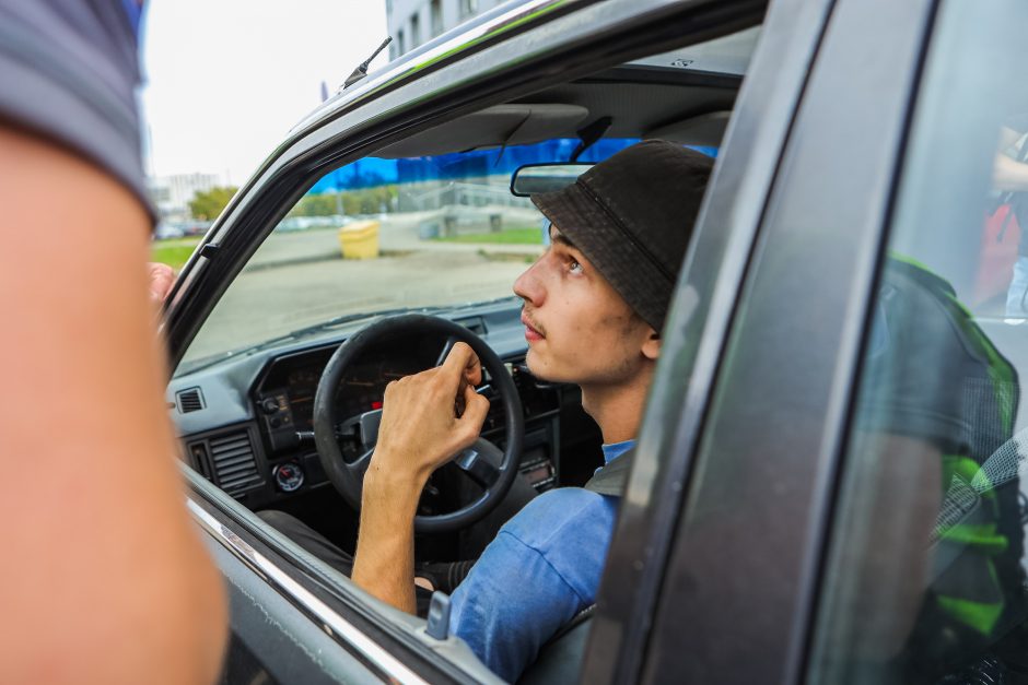 Neįprastas policijos reidas Kaune: kai kurie vairuotojai atvyko net du kartus