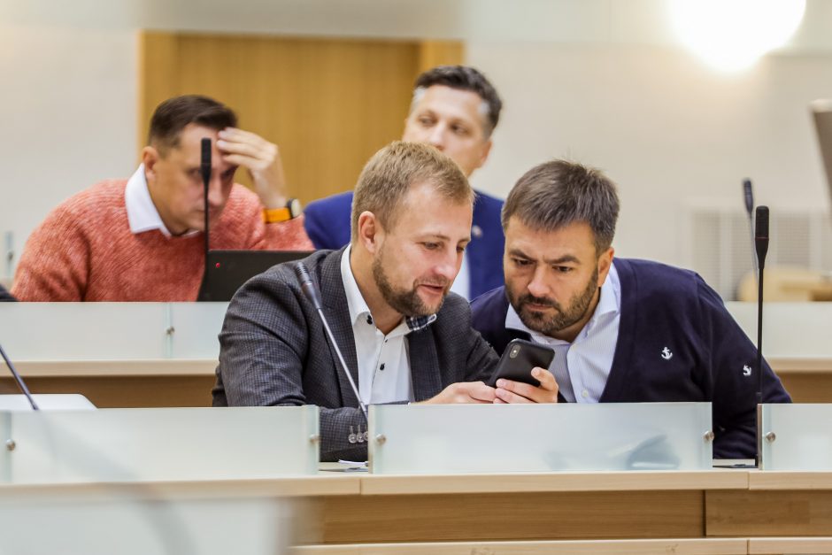 Kauno miesto taryba po vasaros atostogų sugrįžo į posėdžių salę