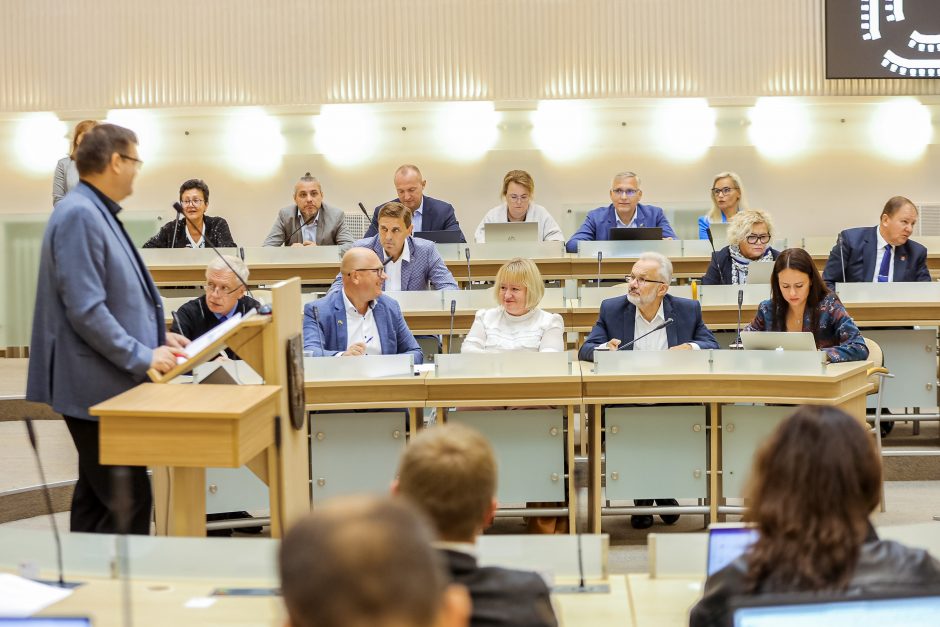 Kauno miesto taryba po vasaros atostogų sugrįžo į posėdžių salę