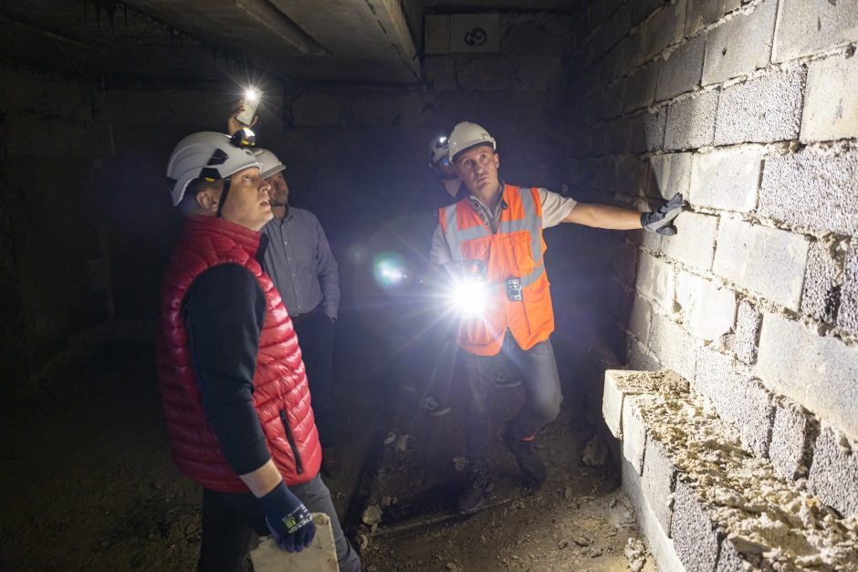 Vilniuje atrastas slaptas tunelis