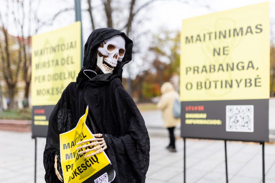 Lietuvos restoranų, viešbučių ir kavinių atstovų protestas dėl augančių mokesčių