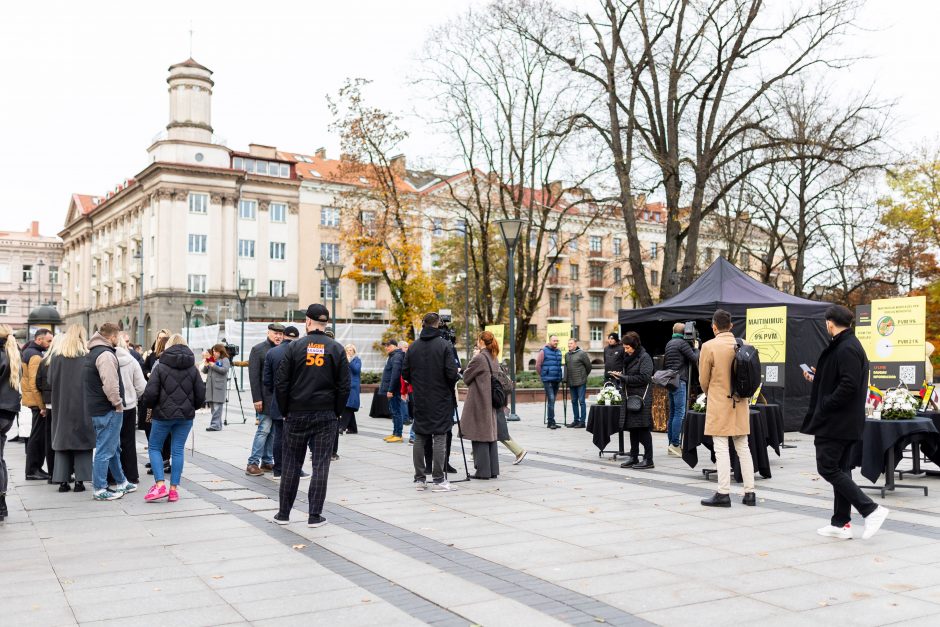 Lietuvos restoranų, viešbučių ir kavinių atstovų protestas dėl augančių mokesčių