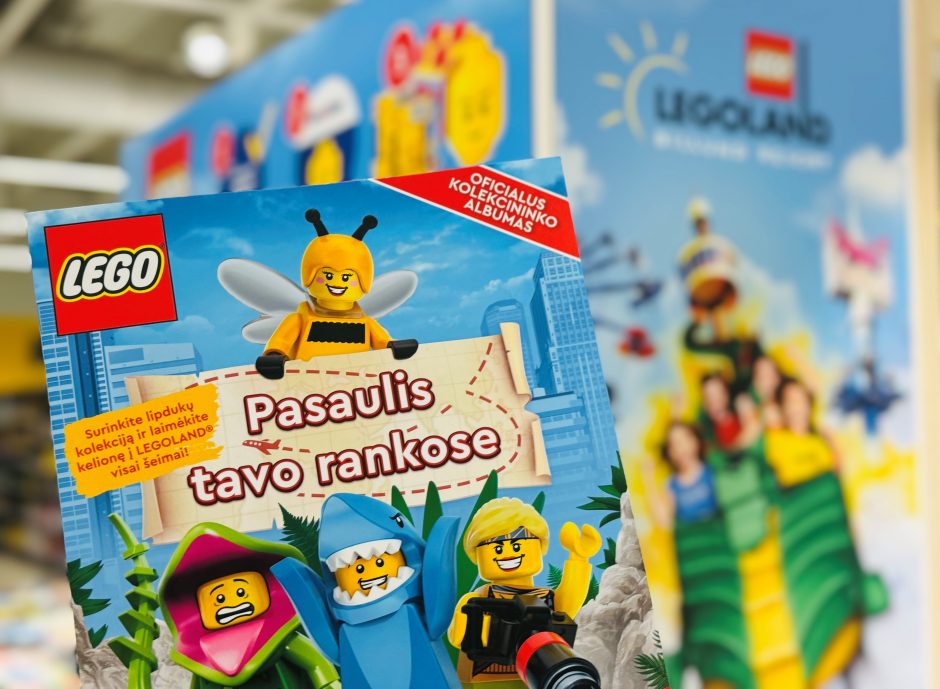 „Maxima“ rudenį dešimčiai šeimų dovanos kelionę į pramogų parką LEGOLAND Danijoje